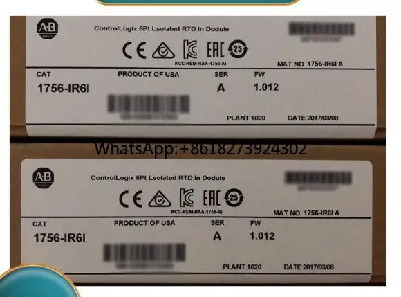 Original AB Rockwell 1756-IRT8I 1756-IR6I 1756-IR12 module warmly for 1 year