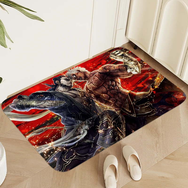 

Room Rug Asura's Wrath Bathmat Bedroom Floor Carpet Anti Slip Outdoor Entrance Doormat Mat for Hallway Room Decorating Items