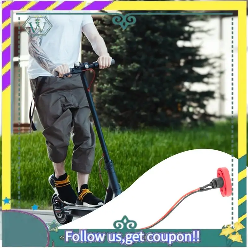 

Upgraded For Xiaomi Mijia M365 Electric Scooter Charging Hole Cover With Charging Cable Charging Port Plastic Waterproof Cover