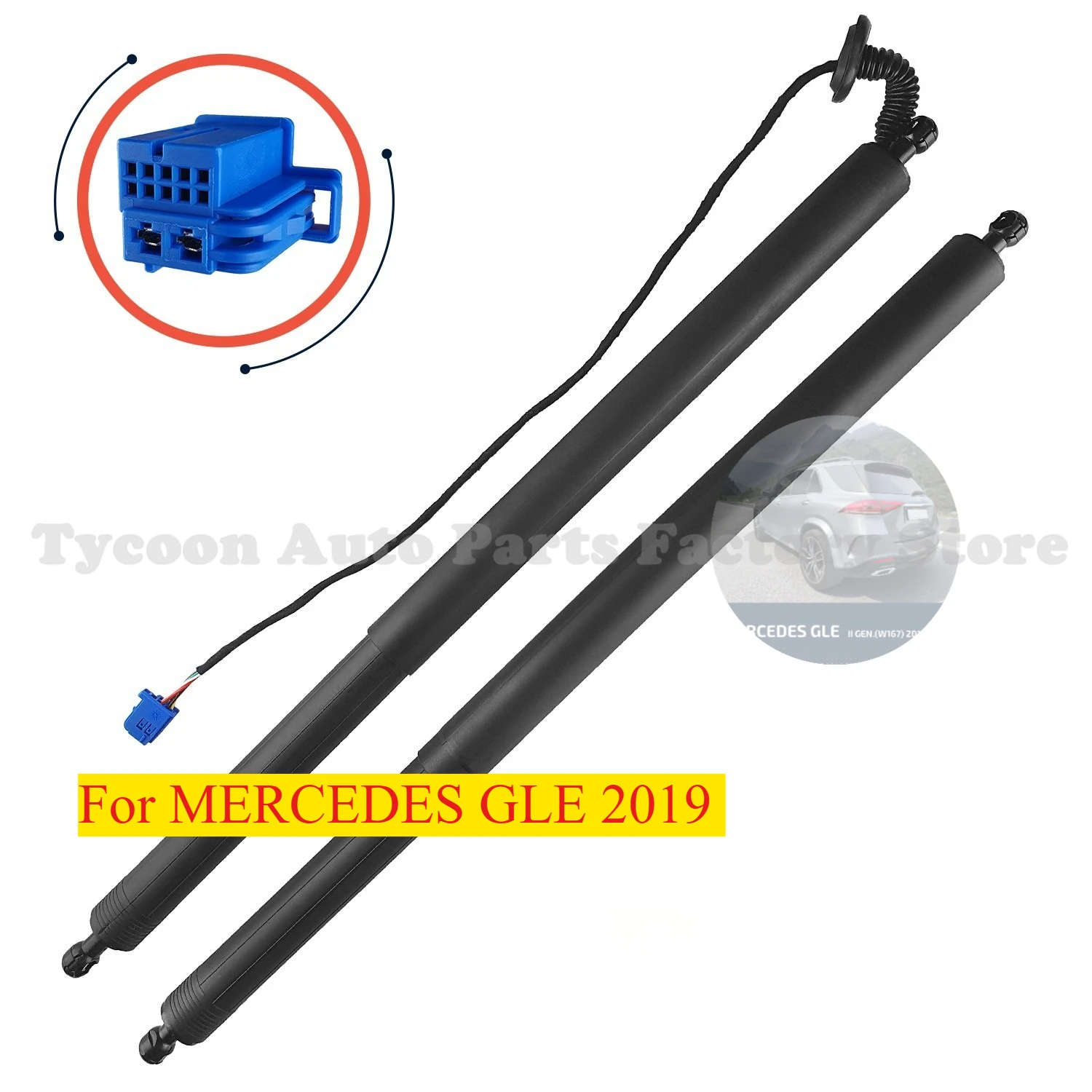 

Electric Tailgate Actuators Set For MERCEDES GLE 2019 Left Right Strut A1679800564 A1678901000