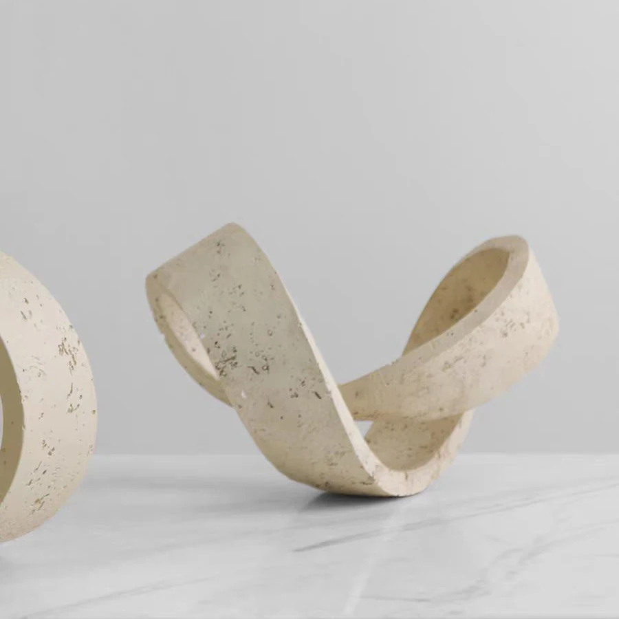 

Современный роскошный декоративный элемент из смолы бежевого цвета, неправильной формы, для дома, креативные геометрические поделки, оригинальный дизайн, украшение для отеля и вечеринок