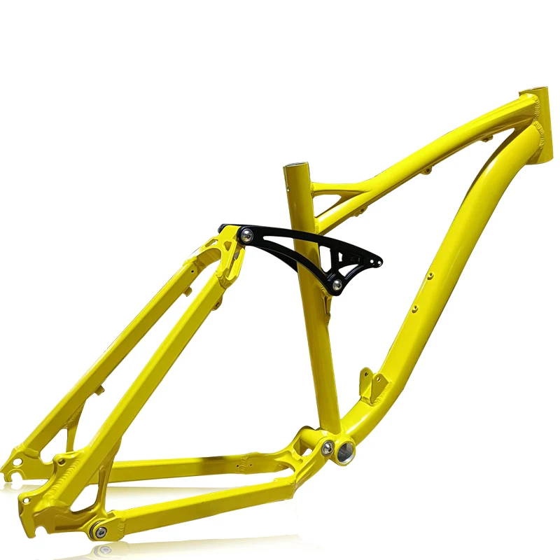 Kalosse Alloy   29*18 Inches  Mountain  Bike  190mm Travel Bicycle  Frame Full Suspension Bicycles  Frame