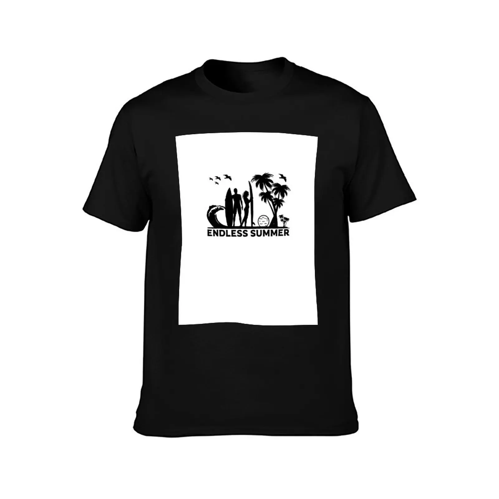 ENDLESS SUMMER ~ SUNSET ~ (CNVA-5) T-Shirt Casual Lightweight Short Sleeve Top T-Shirt