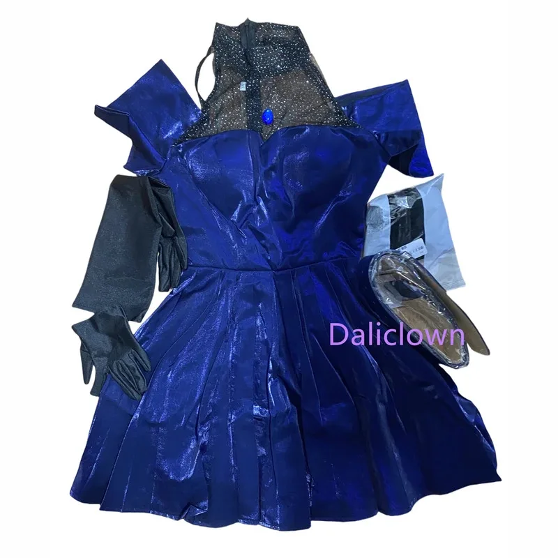 Alien Bühne Mizi Cosplay Kostüm Kleid Perücke Anime Alien Bühne Cosplay Mizi Alien Bühne Halloween Karneval Party Kostüm Für Frauen