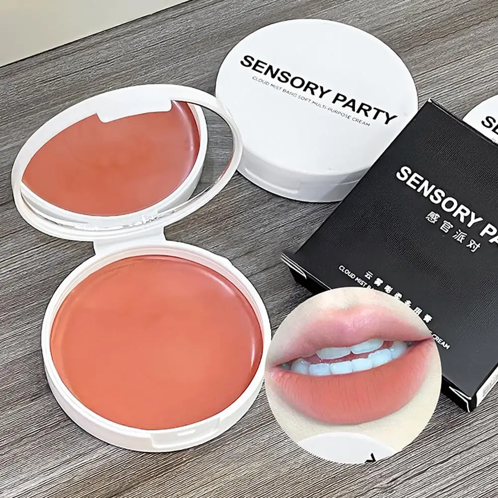 Lip & Cheek Blush Premium Colore Rosso Miglioramento Blush Purè Trucco Texture Rossetto Fard Patate Altamente Morbido Nuovo Blush Pigm F0Q2