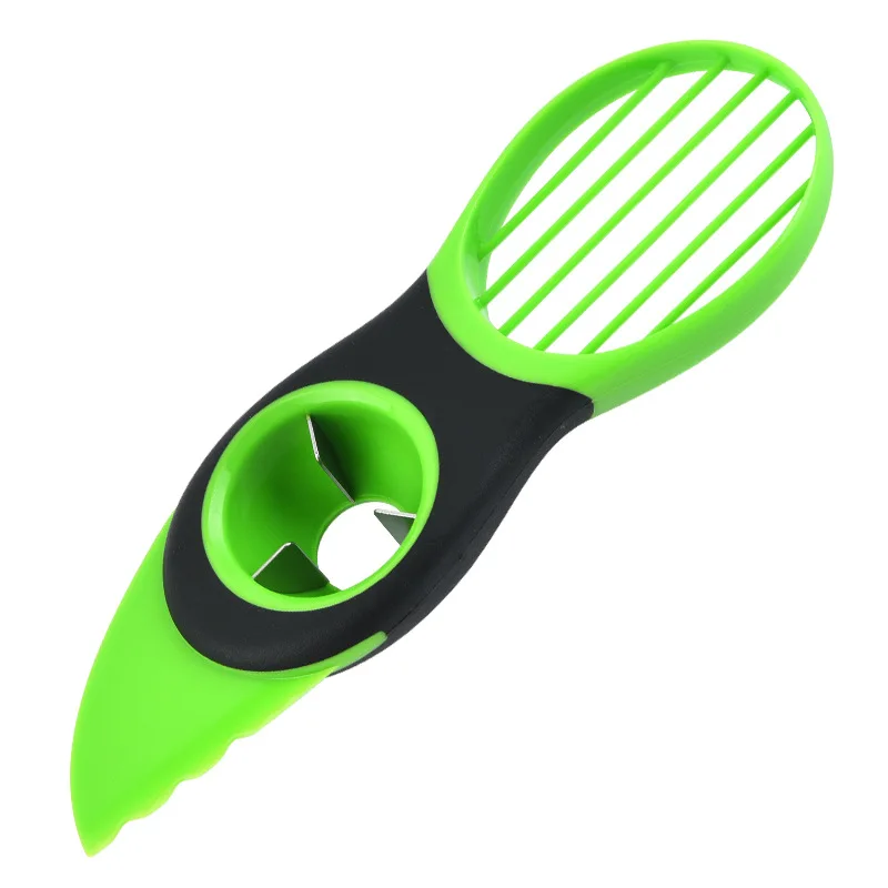 Divisor de aguacate de cocina, cuchillo de corte creativo, jarra de frutas para el hogar, pelador, gadgets