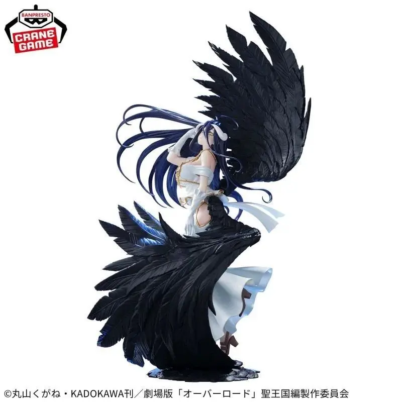Figurines d'action BANDAI Overlord EVOLVE Empress of Darkness Albedo, modèle de collection, jouet pour collectionneur, décoration