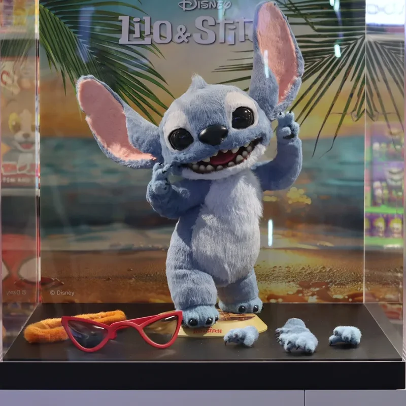 

38cm New Hot Toys Stitch Blind Box Lilo & Stitch Series Real Movie Figures Treasured Doll Action Models 2026.In Stock Sept.