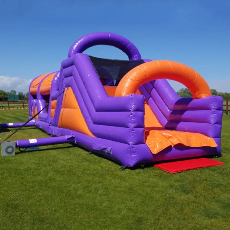 

Factory Price Hot Selling Inflatable Toy Children Adult Park Outdoor Giant Durable Inflatable Obstacle Training Bounce House for