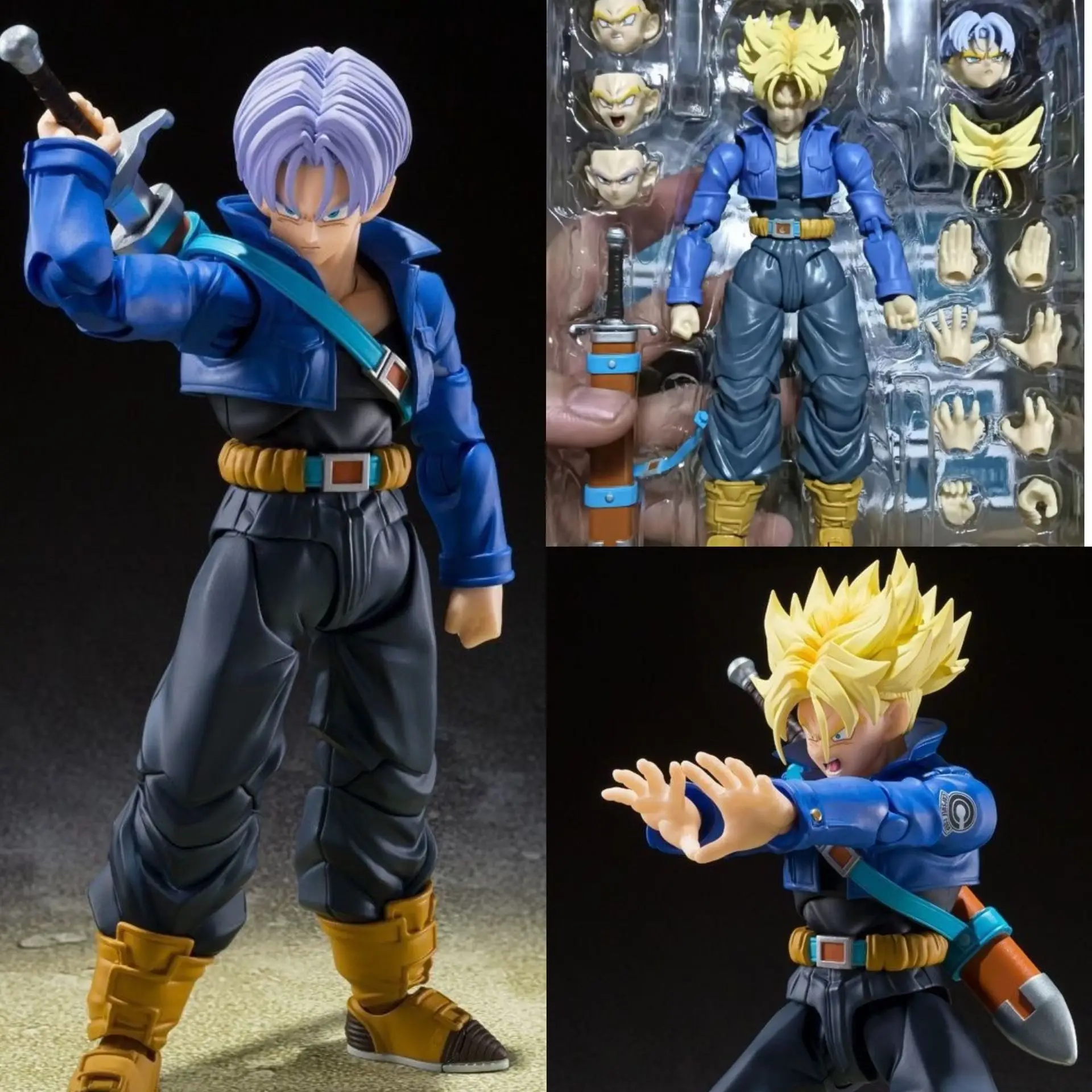 

Hot Shf Dragon Ball Figure Super Saiyan Vegetto Trunks Duragus Future Boy Doll Figure Gift Collect Doll Decor Toy Birthday Gifts