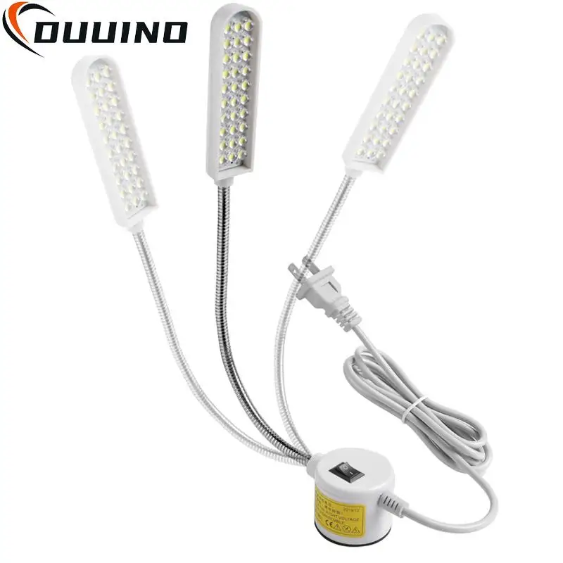 Iluminação Industrial Máquina De Costura, Acessórios Para Máquinas De Roupa, Luz De Trabalho, 360 ° Gooseneck Flexível, 10, 20, 30 LED, Novo