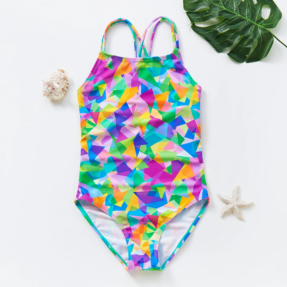 2-16years Girls Swimsuit One Piece Swimsuit Fashion Mermaid Swimwear For Children