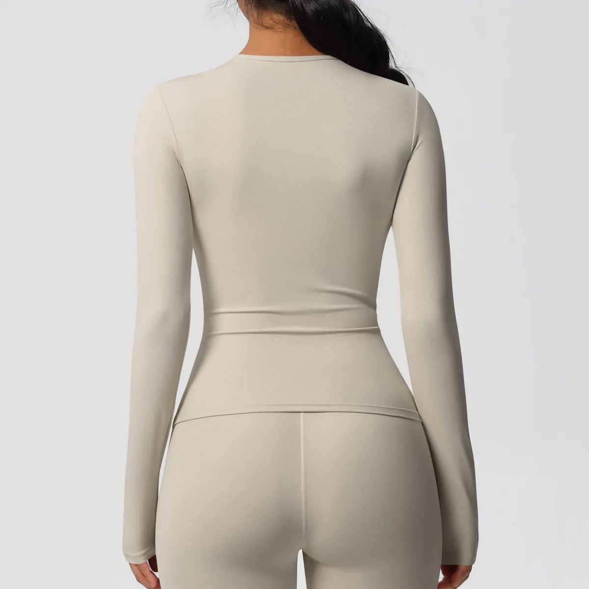 

Рубашки для йоги с длинными рукавами, спортивная одежда для тренировок в тренажерном зале, женская одежда для фитнеса, бега, тренажерного зала, дышащий высокоэластичный спортивный топ