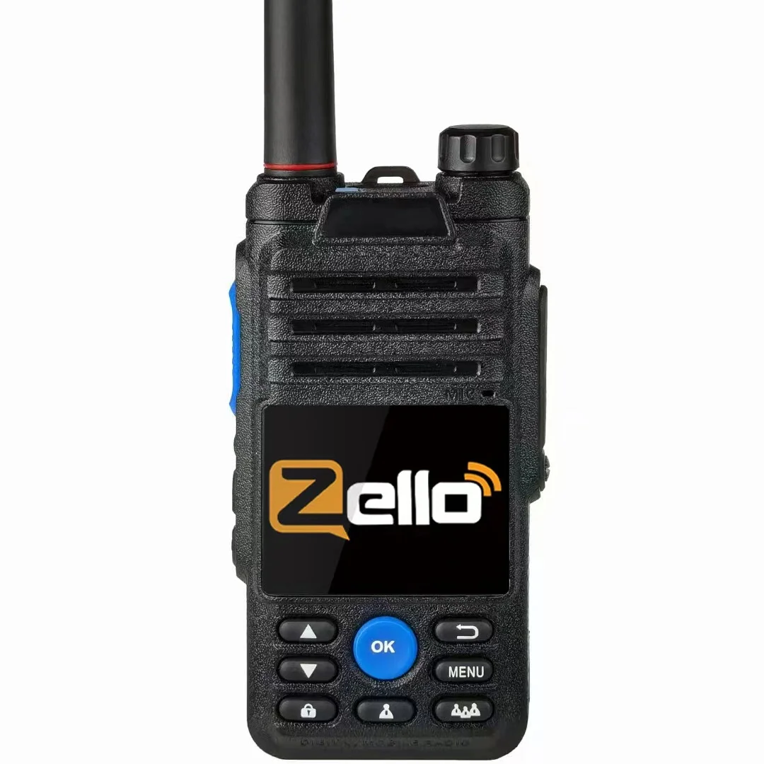 New! Zello PTT 4G Walkie Talkie Global network radio GSM WCDMA LTE Radio With GPS Long Range PoC Two Way Radio 2/3/4G Worldwide