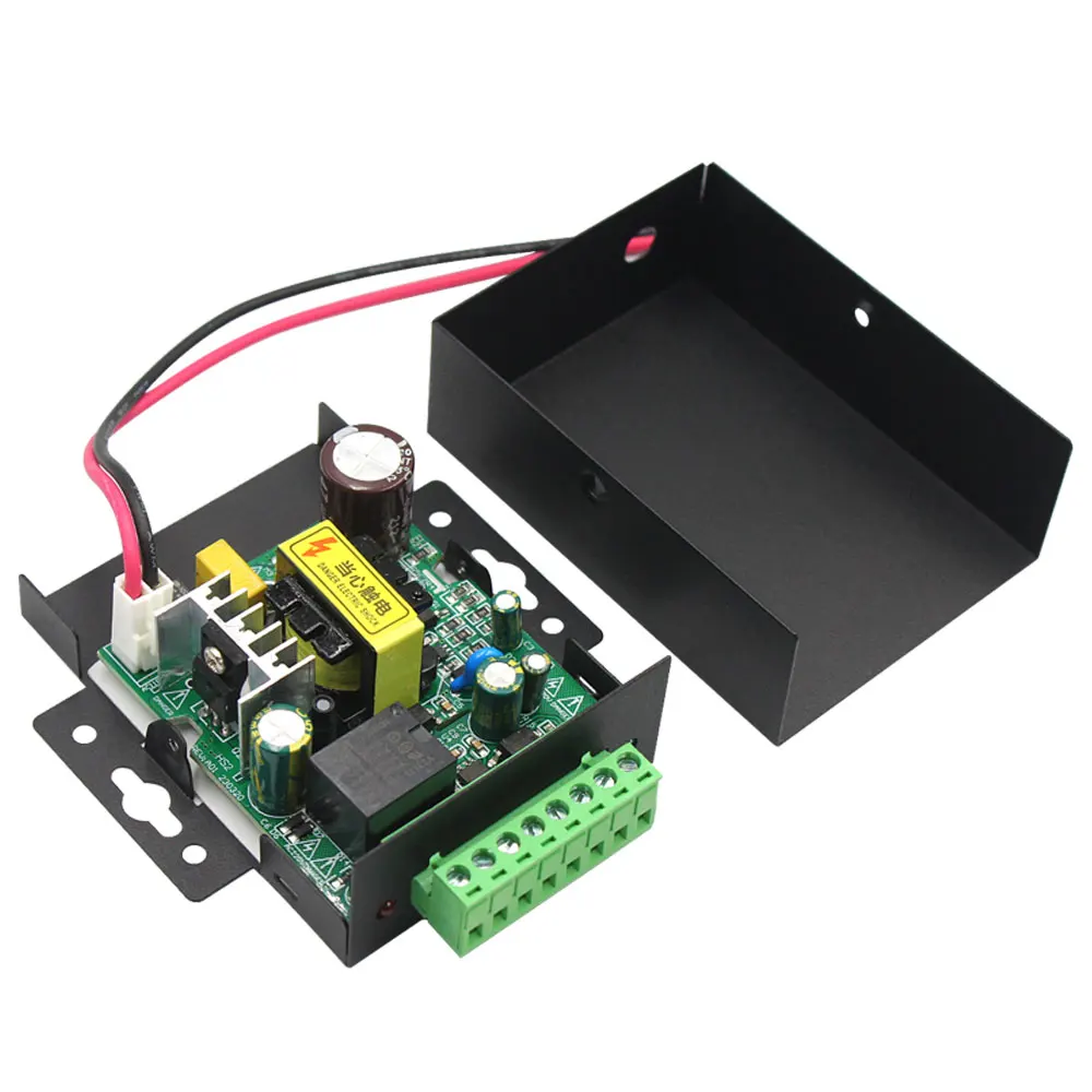 Mini Voeding Deur Rfid Vingerafdruk Toegangscontrole Leverancier Adapter Covertor Systeem Machine Dc 12V 5a Ac 100 ~ 260V