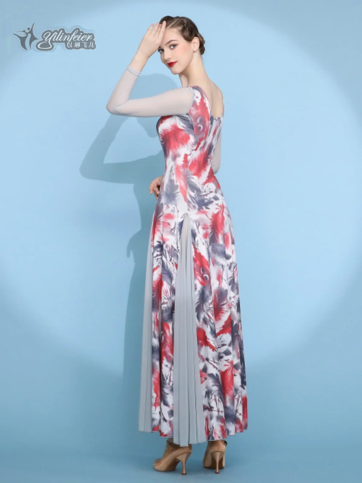 

Новое платье для современного танца, костюм для бальных танцев, вальса S9078