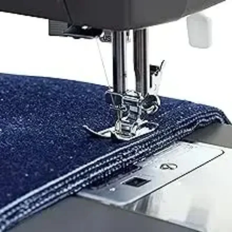 AHeavy Duty Sewing Machine With Included Accessory Kit, 110 Stitch Applications 4432, Perfect For Beginners, Gray