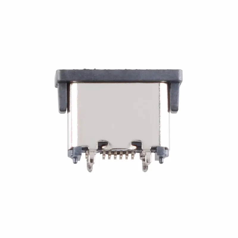 20 قطعة USB Type-C 16P حامل أنثى بأرجل مستقيمة وأربعة أرجل مع ارتفاع عمود 6.5 لواجهة الشحن السريع