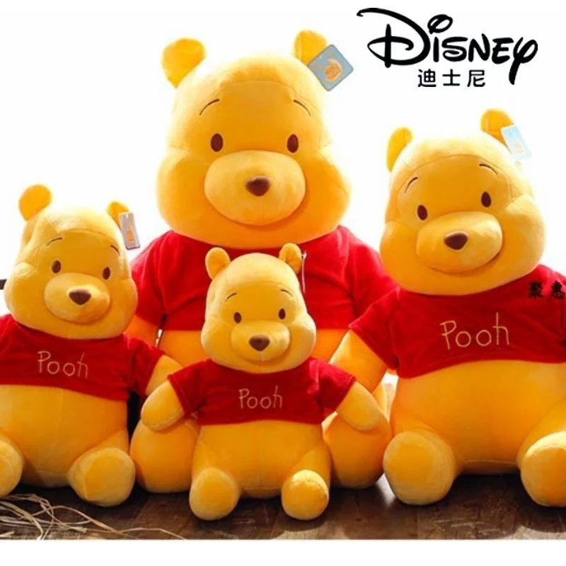 23/35/45/55cm all'ingrosso originale Disney Winnie The Pooh peluche cartone animato orso carino morbido peluche regalo di natale di compleanno