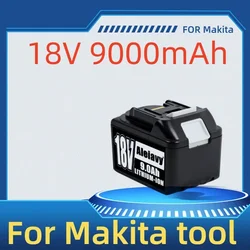 18V Battery Upgrade for Makita Tools with The BL1860 18V 9.0Ah Lithium Battery 18650 Rechargeable Battery (Optional Charger)