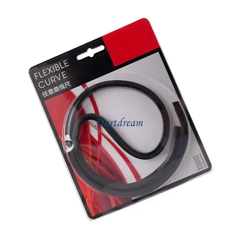 Bendable Ruler Flexible Curves Ruler Craft Measure Tool Drawing Sewing Ruler K92C