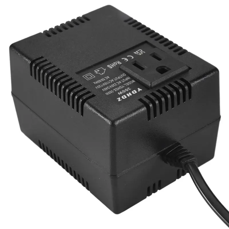 AEA9-300W محول جهد كهربي 220 فولت إلى 110 فولت محول التنحي محول جهد كهربي محول السفر