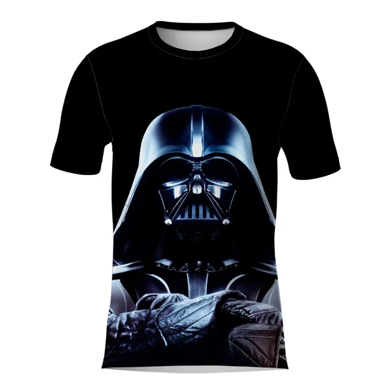 Disney Star Wars Graphic T Shirts Men New Classic Darth Vader Stormtrooper Logistics Operations Summer T-shirt Men's And Women