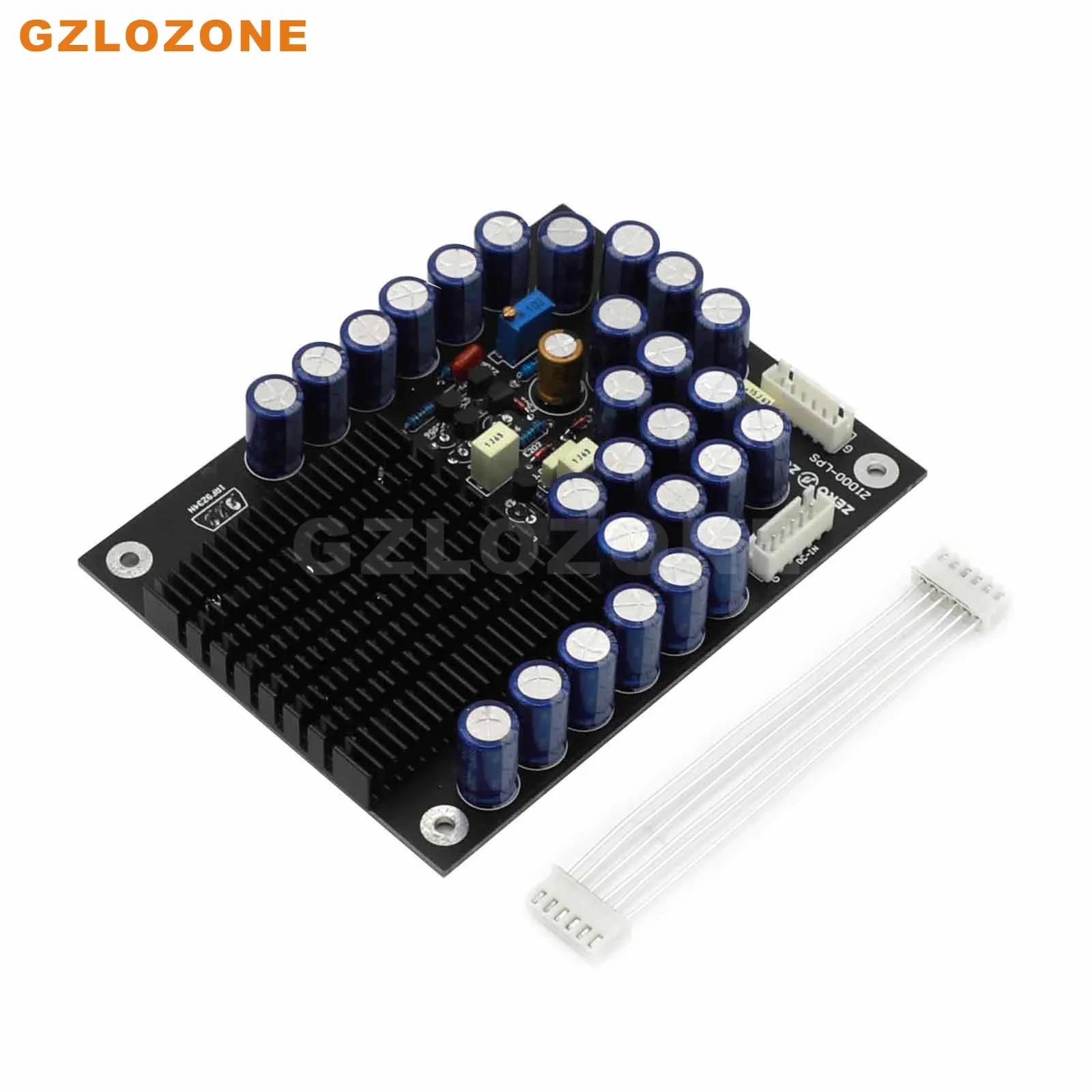 GZLOZONE ترقية HIFI الخطي مجلس إمدادات الطاقة تيار مستمر امدادات الطاقة لوح مرشح ل ZIDOO X20PRO مع كابل توصيل 6-PIN