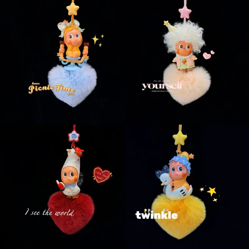 

POPMART Серия Twinkle Twinkle Crush On You: Коллекционная подвеска-сюрприз для автомобиля, модный кулон, милый подарок для девушки на День святого Валентина