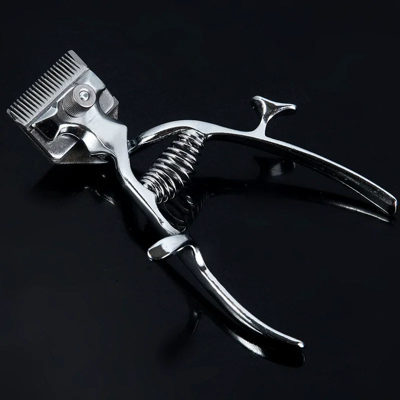 

Portable Handheld Manual Hair Clippers Hair Trimmer Cutter Stainless Steel Barber Hair Scissor Styling Tool For Men Hair Care
