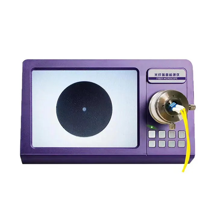 

800 Fiber optic end face detector Fiber optic microscope magnifying glass 400/200 times high definition end detector