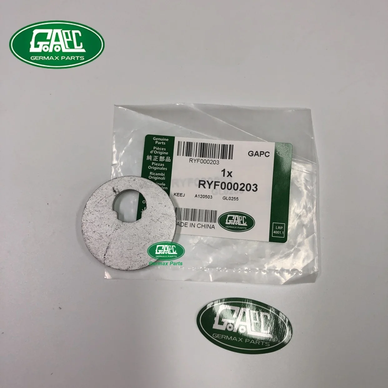Control Arm Washer RYF000203 RYF000202 GL0255 For  Discovery 3 Discovery 4  Sport 2005-2009 2010-2014