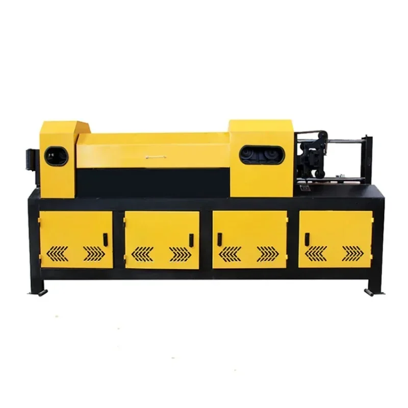 Economical and Practical Wire Straightening Cutting Machine Steel Square Rod Bend Machine Hydraulic Steel Bar Cutting Machine