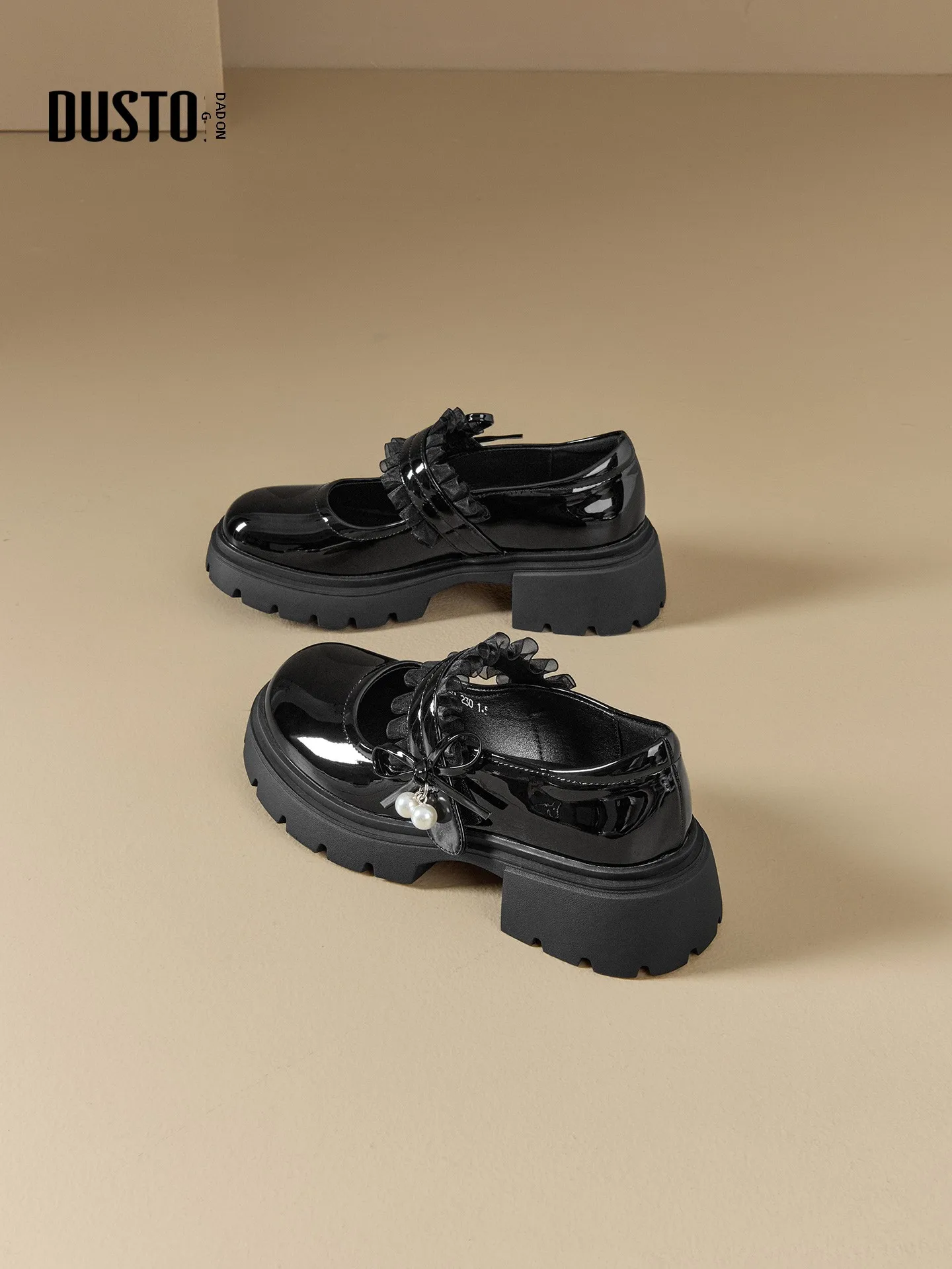 dusto-bla-mary-janes-thi-heel-spring-new-sle-jk-little-leather-oes-women's-faion-single-oes-pearl-embellied-sli