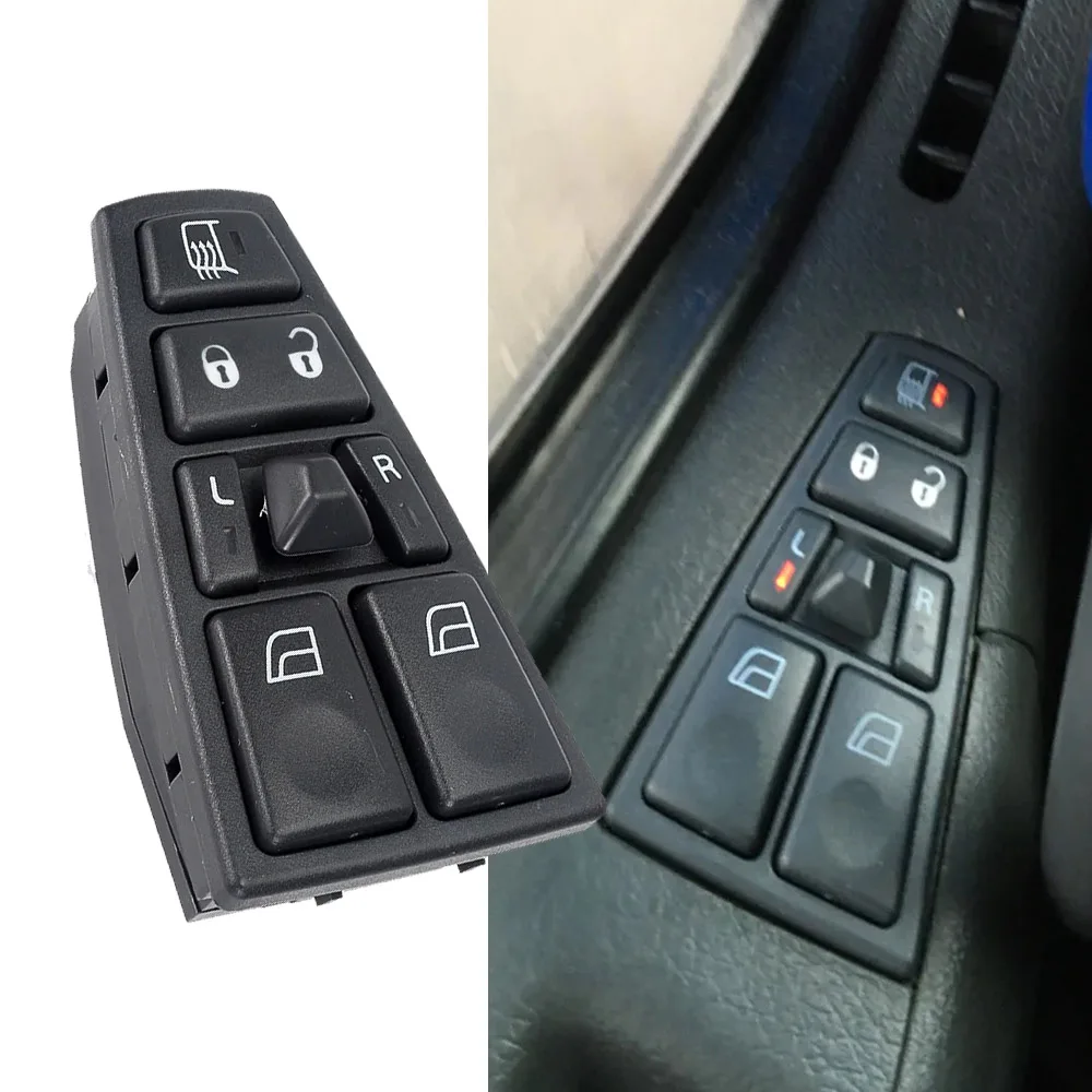 

Driver Passenger Side Electric Power Window Switch 20752915 20752918 20752919 20752922 for Volvo Truck FM12 FH12 FM9 FH FM VNL