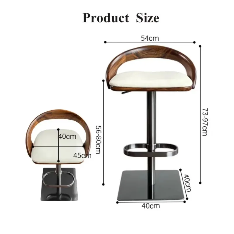 High-quality Bar Chairs, Dining Chairs, Jewelry Chairs with Stainless Steel Bases, Bar Furniture