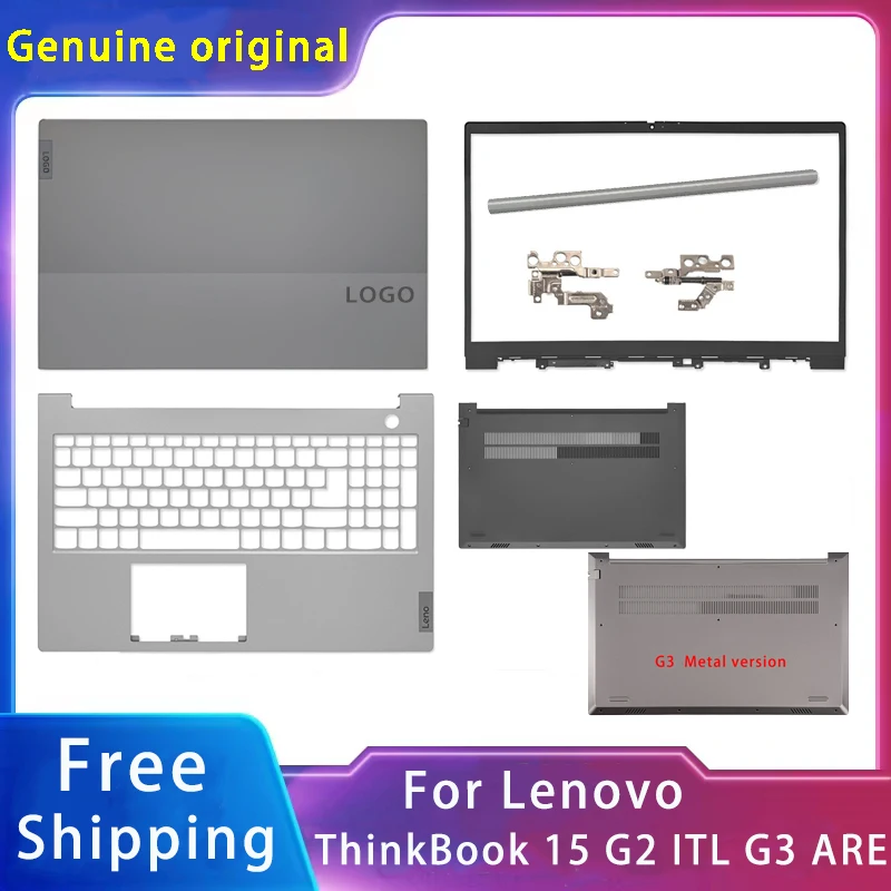 New For Lenovo ThinkBook 15 G2 ITL ARE / 15 G3 ACL  ITL 2021 ;Laptop Accessories Lcd Back Cover/Palmrest /Bottom With LOGO