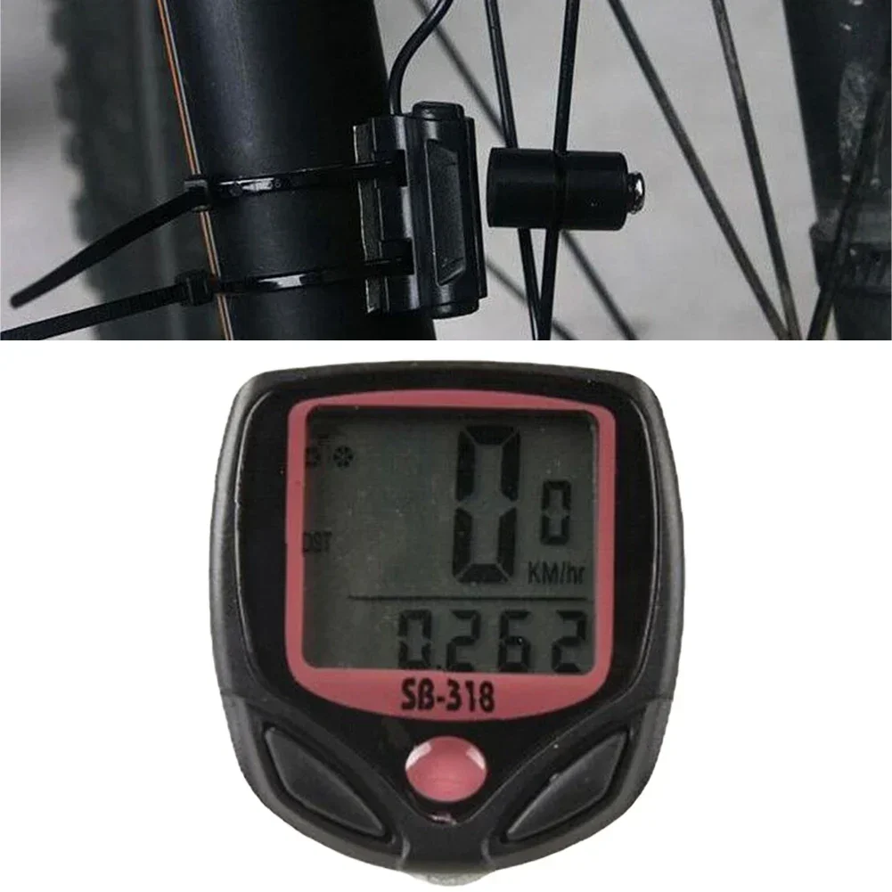 Bicycle Speedometer Bike Computer Multifunction Waterproof Stopwatch Bicycle MTB Odometer Stopwatch Cycling Accessories PVC