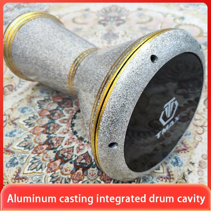 Aluminium Doumbek Professional Arabian Drum Djembe Belly Dance Handdrum Darbuka Handmade Accompaniment Instrument Percussion