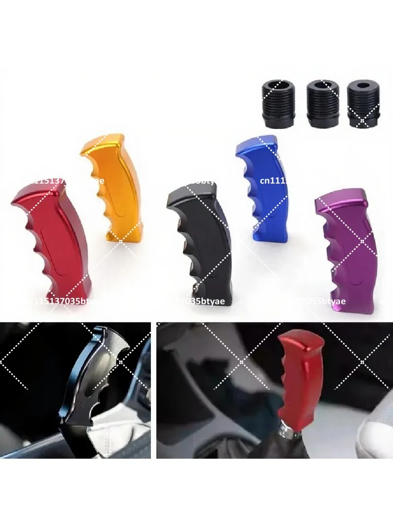 Aluminum Alloy Knife Handle Shift Knob Custom Gear Shifter with 4 Adapters Universal Fit