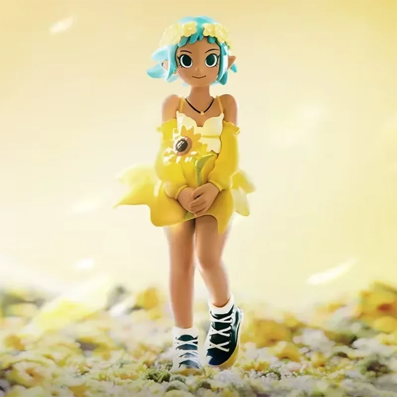 POP MART Peach Riot Punk Fee Serie Blind Box Spielzeug Kawaii Anime Action Figure Caja Original Mystery Box Puppen Mädchen Geschenk