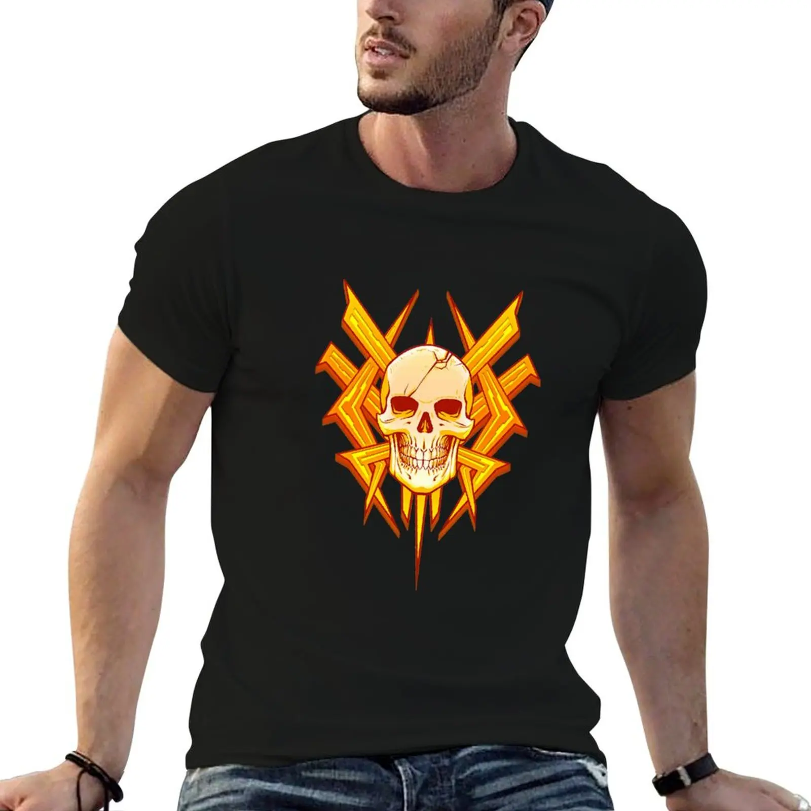 Hurt Me Plenty - T-shirt avec logo pour homme, t-shirts de luxe en coton pour homme