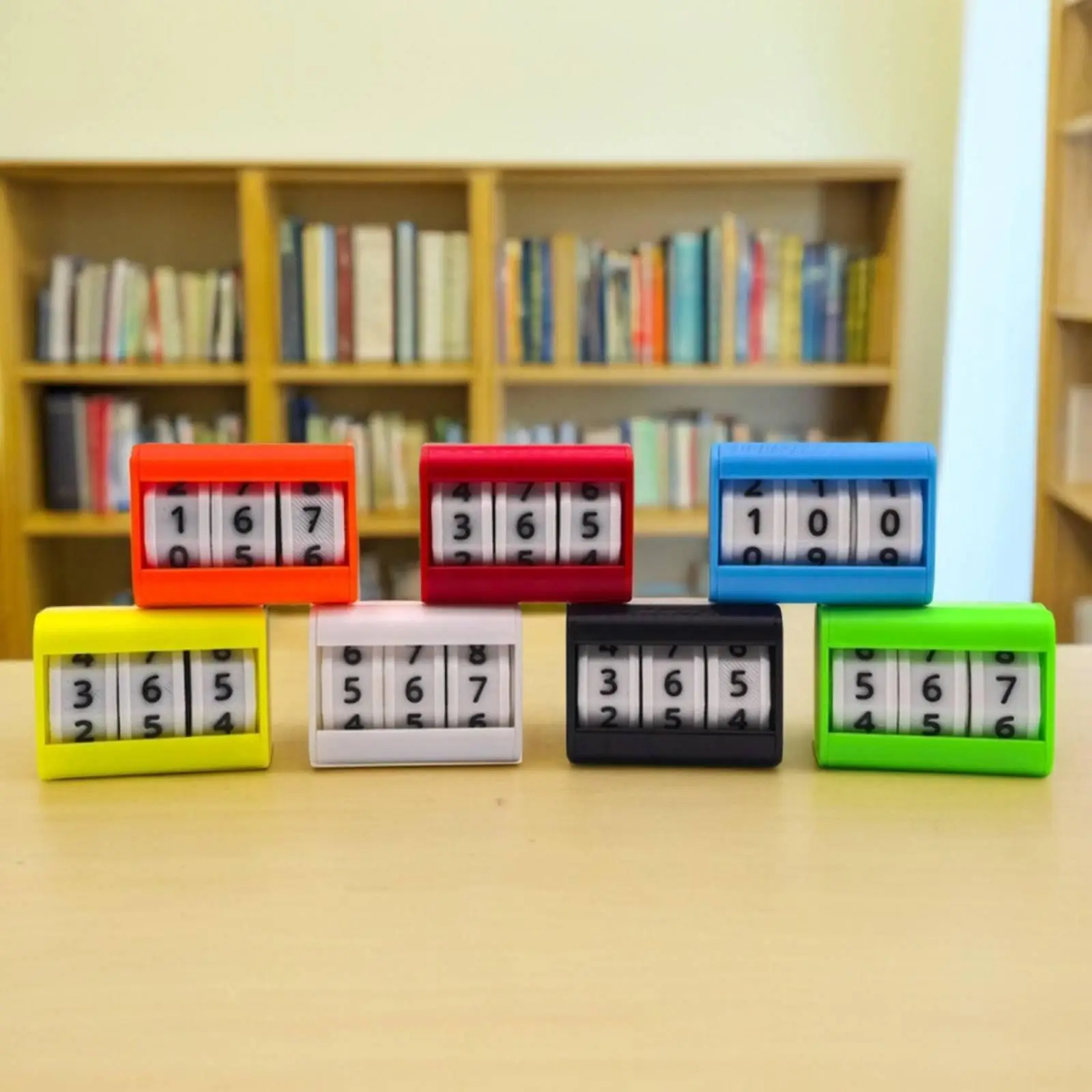 Plastic Study Planner Board Countdown Drum Display Desk Timer for Daily Productivity Time Reminder