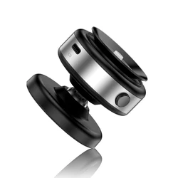 Car Magnetic Vacuum Adsorption Bracket 360 Degree Rotating Aluminum Alloy Mobile Phone Holder Or Above Smartphones For iPhone ﻿