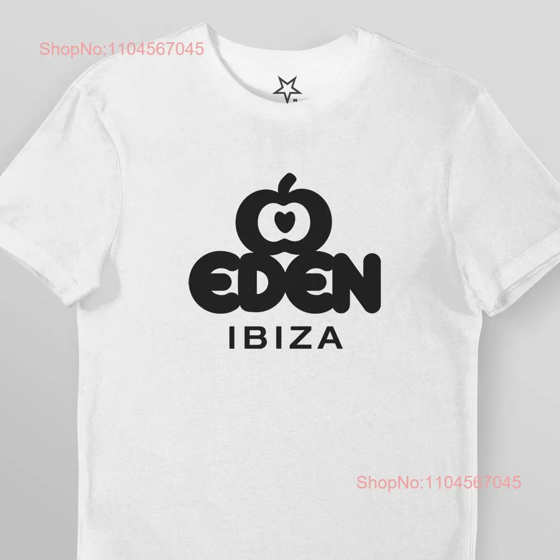 

EDEN Ibiza Organic T Shirt SweaT Premium quality Birthday Black Navy White long or short sleeves