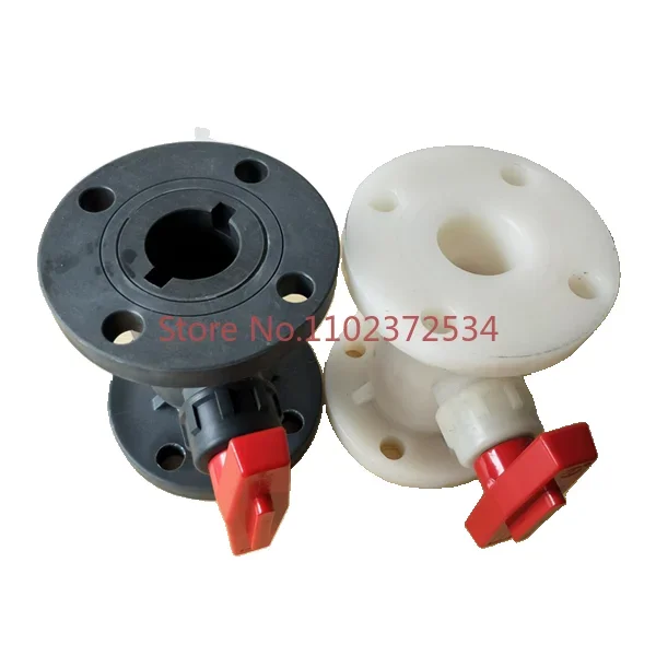 Q41F-10S plastic FRPP integral flange ball valve corrosion-resistant and high-temperature resistant PE reinforced polypropylene