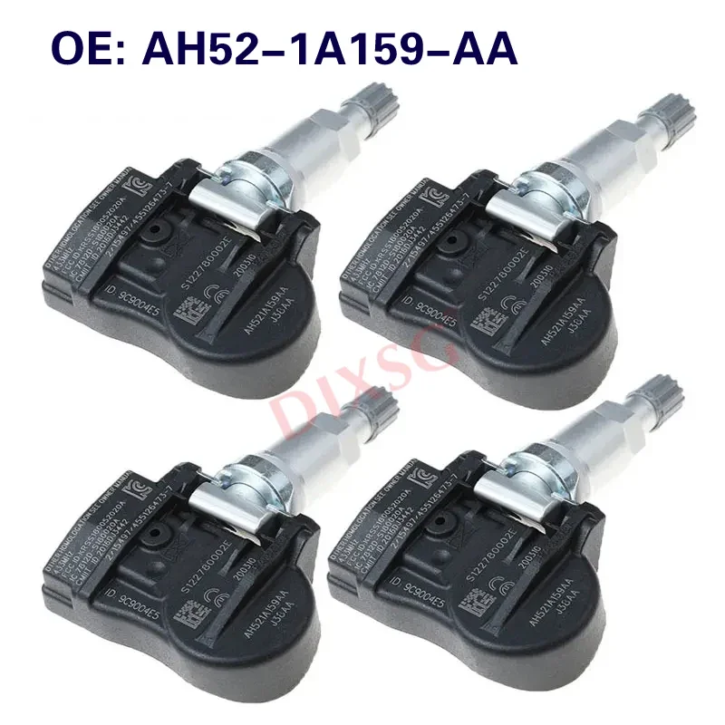 

Датчик контроля давления в шинах, 4 шт., AH52-1A159-AA, датчик TPMS для Land Rover Range Rover Sport 2010-2013, AH521A159AA, LR018858