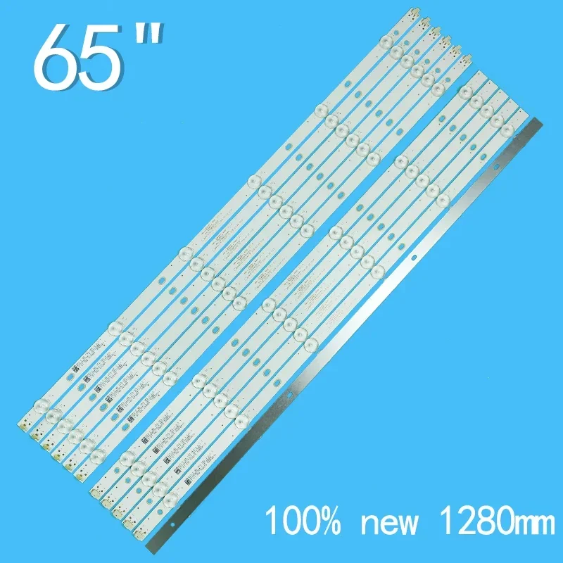 LED backlight strip 12 lamp for JL.D650C1330-083AR-M 083AL-M MX65D12L MX65D12R-ZC22AG-10 12S1P 303MX650043 MX650M10 MX650M11 L/R