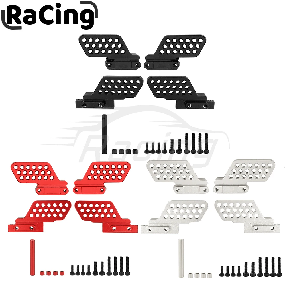 Stop aluminium CNC zestaw montażowy amortyzatorów w wielu pozycjach montażowych dla 1/18 gąsienica RC TRX4M części zamienne obrońcy