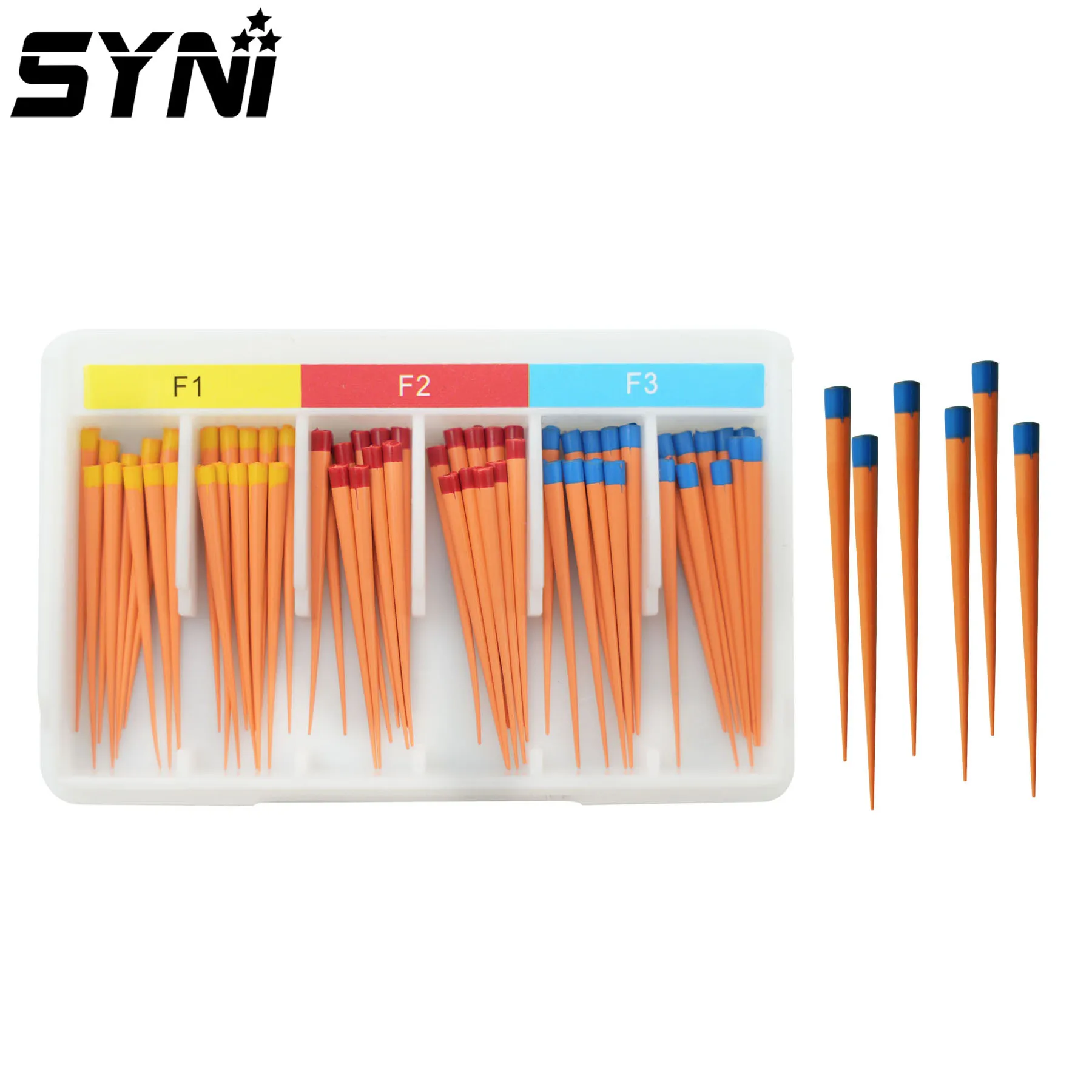 60 шт./кор., стоматологические материалы Gutta Percha Point, стоматологические материалы, стоматологические эндодонтические материалы для стоматологической лаборатории, размеры GP F